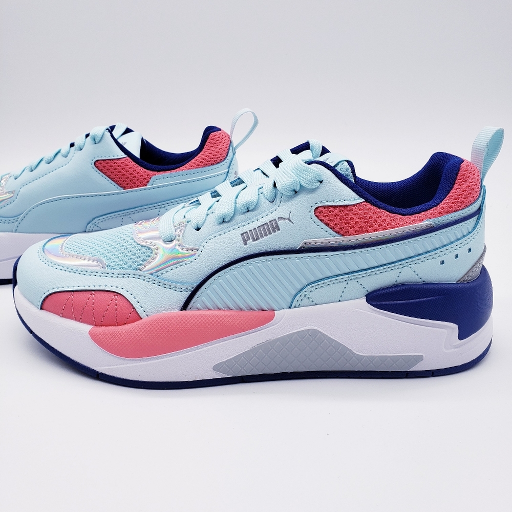 Puma X-RAY Square Iridescent Bue Black Coral Silve